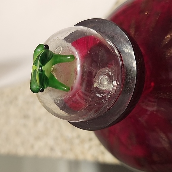 Vintage glass vase - Picture 10 of 10